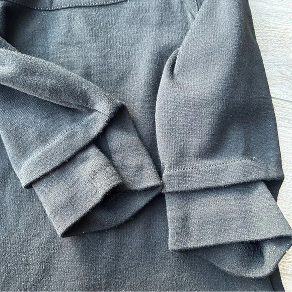 Bruuns Bazaar Black Wool Blend A Line Dress Made in Poland - Picture 10 of 16